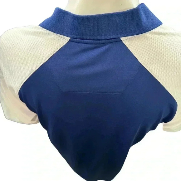 Antigua Chicago Cubs Size Large Short Sleeve Collar Polo Polyester Shirt - Picture 4 of 10